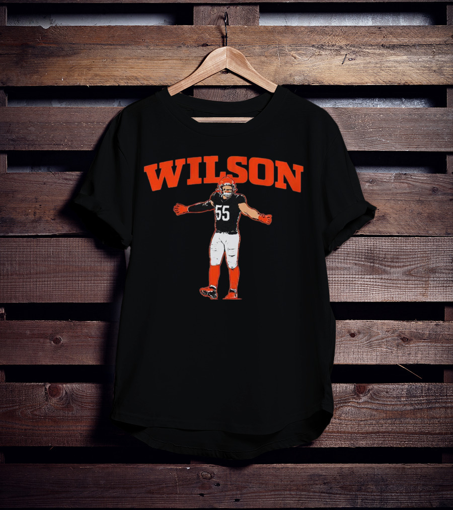 Wilson 55 Cincinnati Bengals Football Hero T-Shirt