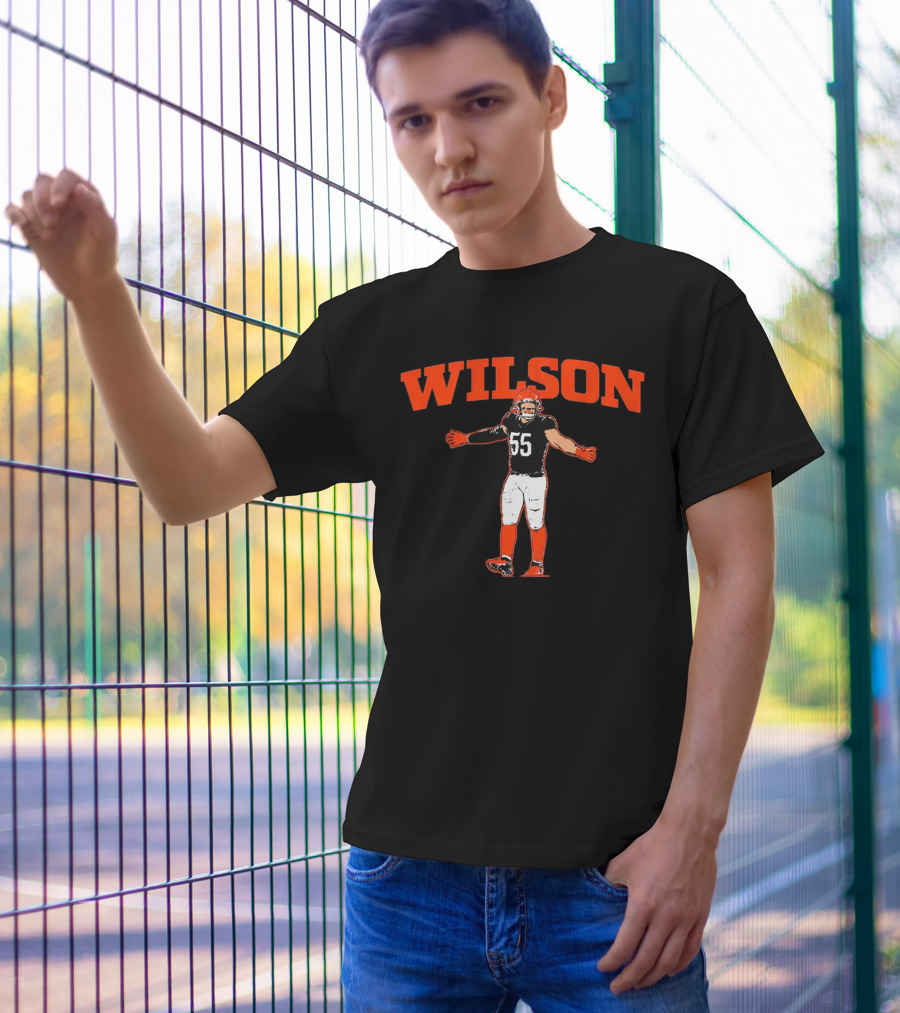 Wilson 55 Cincinnati Bengals Football Hero T-Shirt