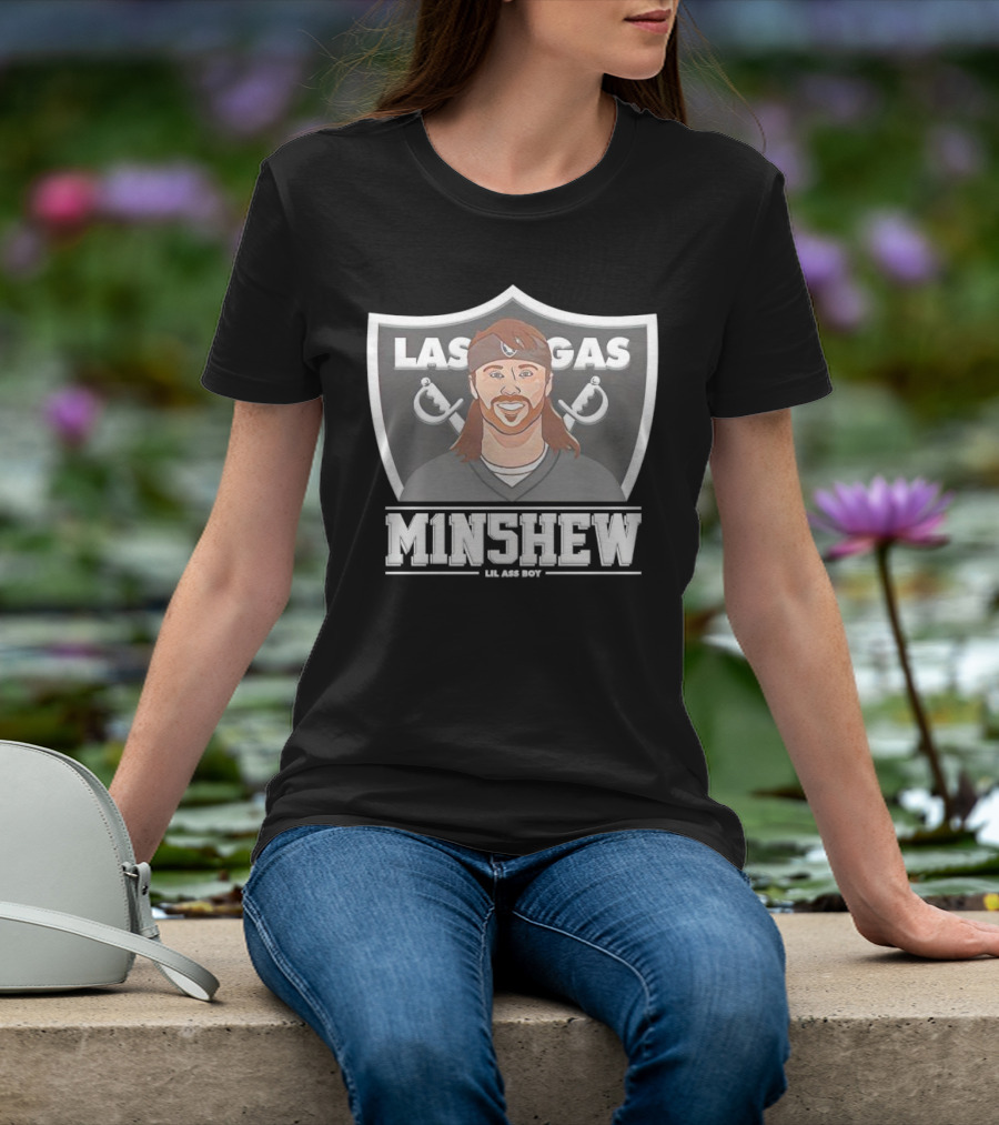 Las Vegas Raiders Minshew M1N5HEW Lil Ass Boy T-Shirt