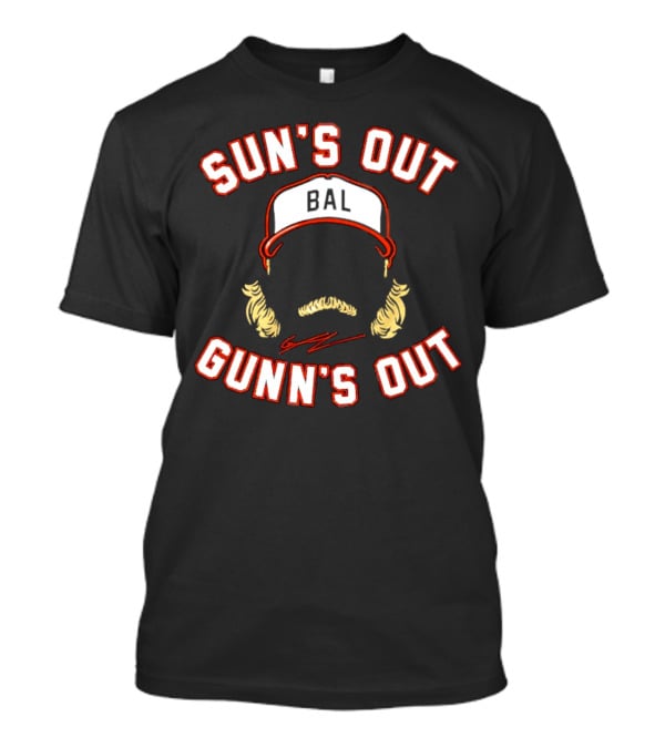 Gunnar Henderson Sun’s Out Gunn’s Out BAL Cap T-Shirt