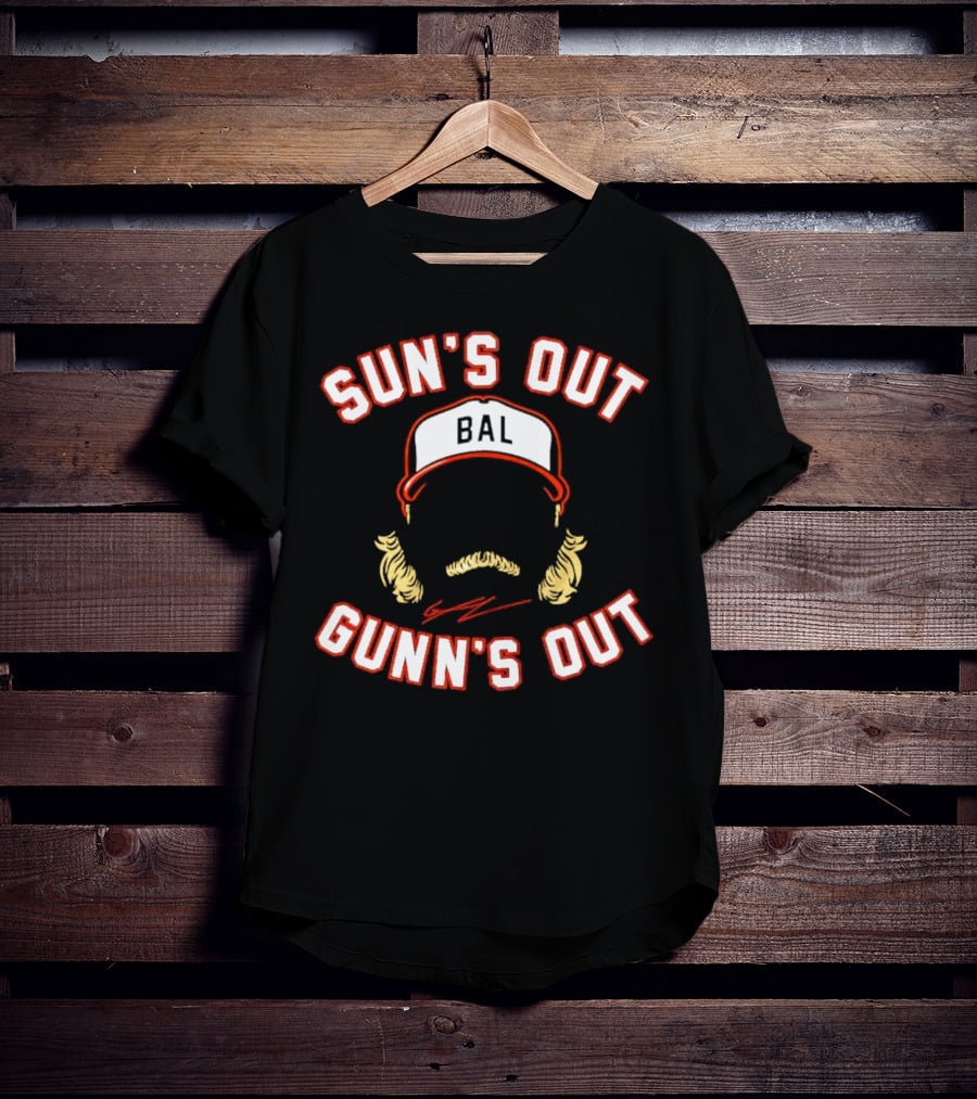 Gunnar Henderson Sun’s Out Gunn’s Out BAL Cap T-Shirt