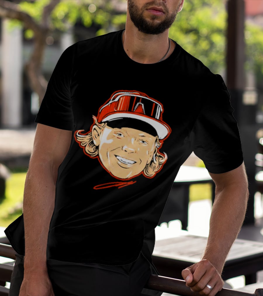 Jackson Holliday Baltimore Orioles Swag Head T-Shirt