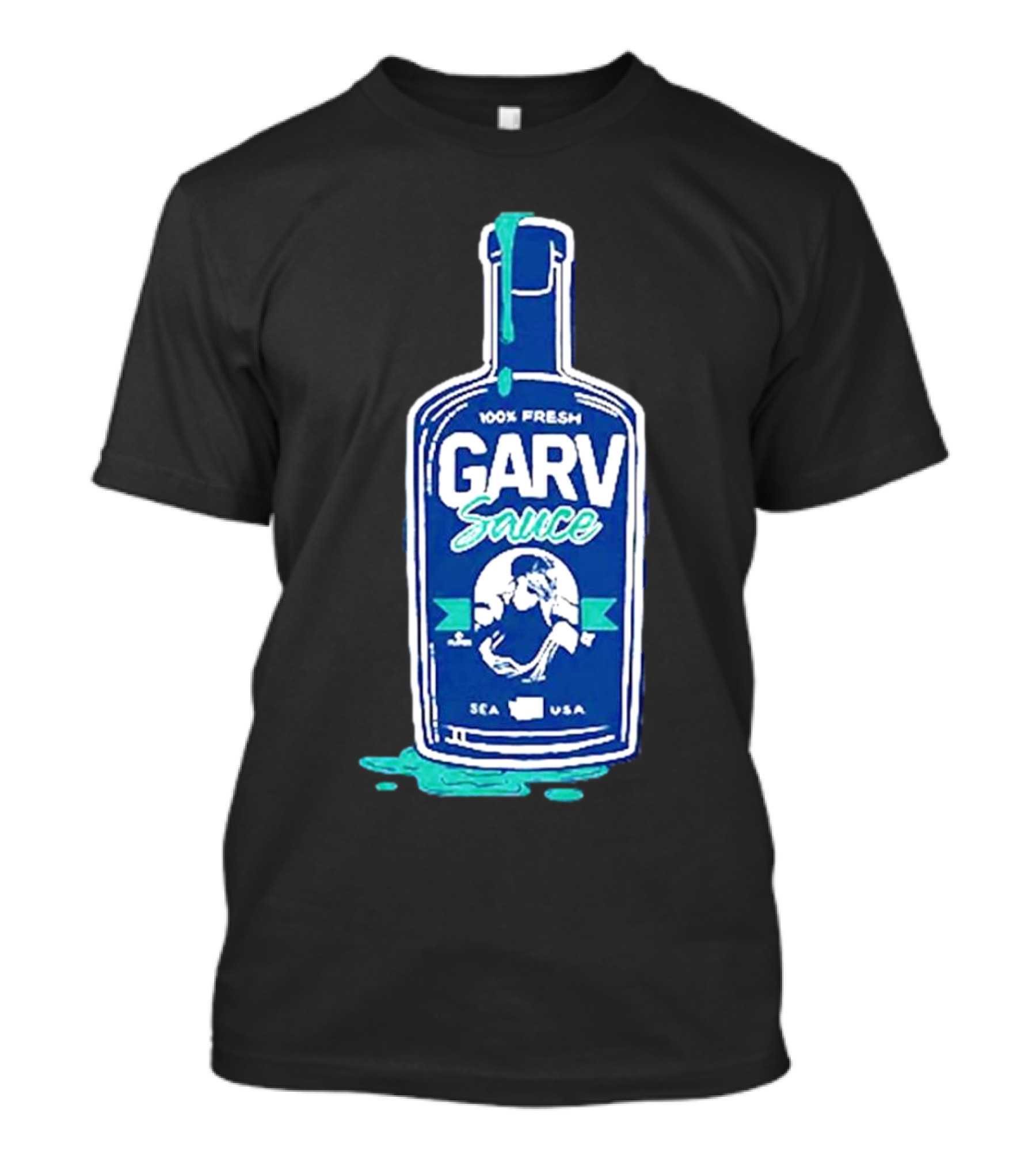 100% Fresh Garv Sauce Seattle USA T-Shirt