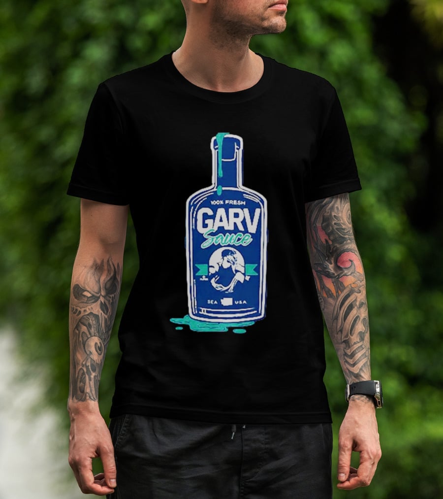 100% Fresh Garv Sauce Seattle USA T-Shirt