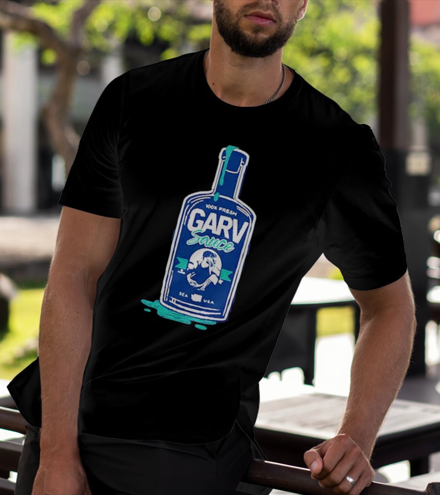 100% Fresh Garv Sauce Seattle USA T-Shirt