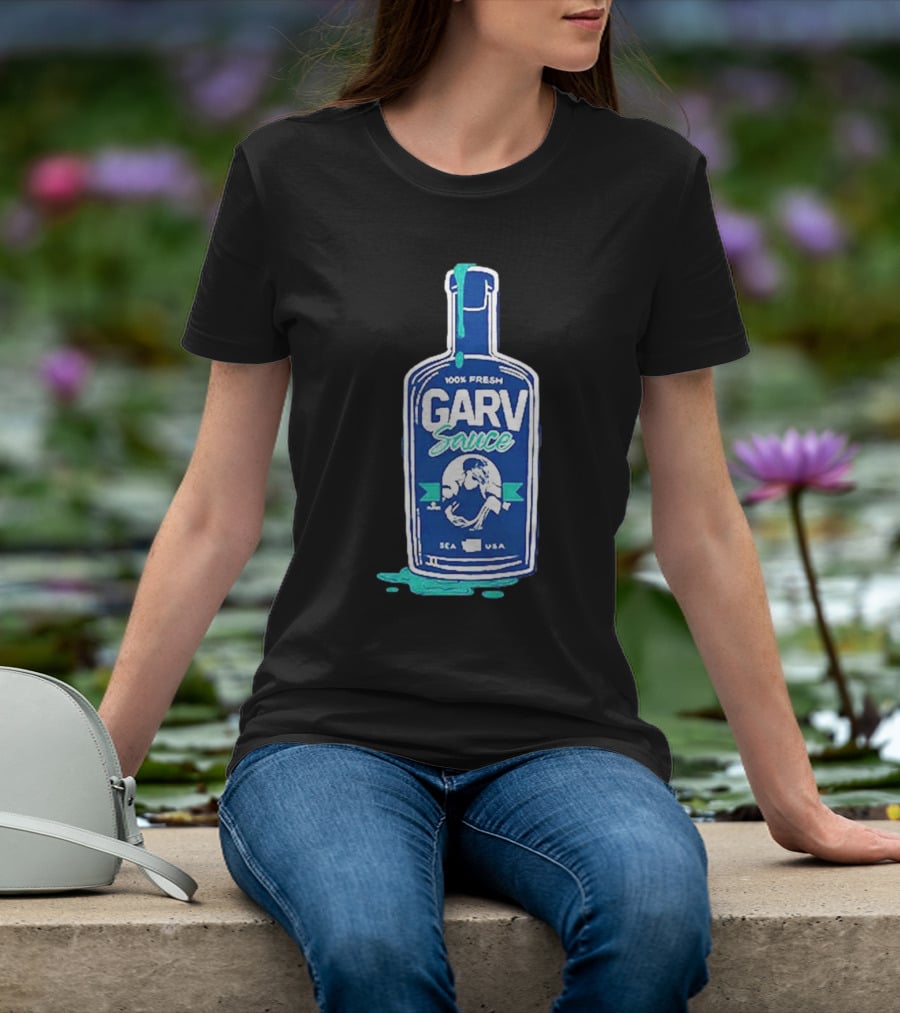 100% Fresh Garv Sauce Seattle USA T-Shirt