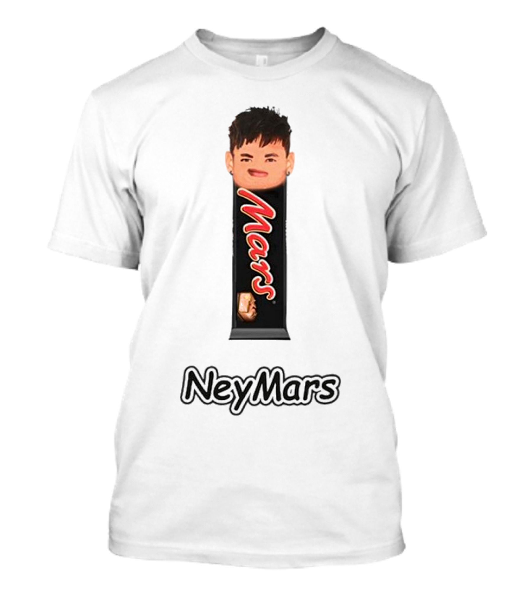 NeyMars Mars Candy Parody Football Star Mashup T-Shirt