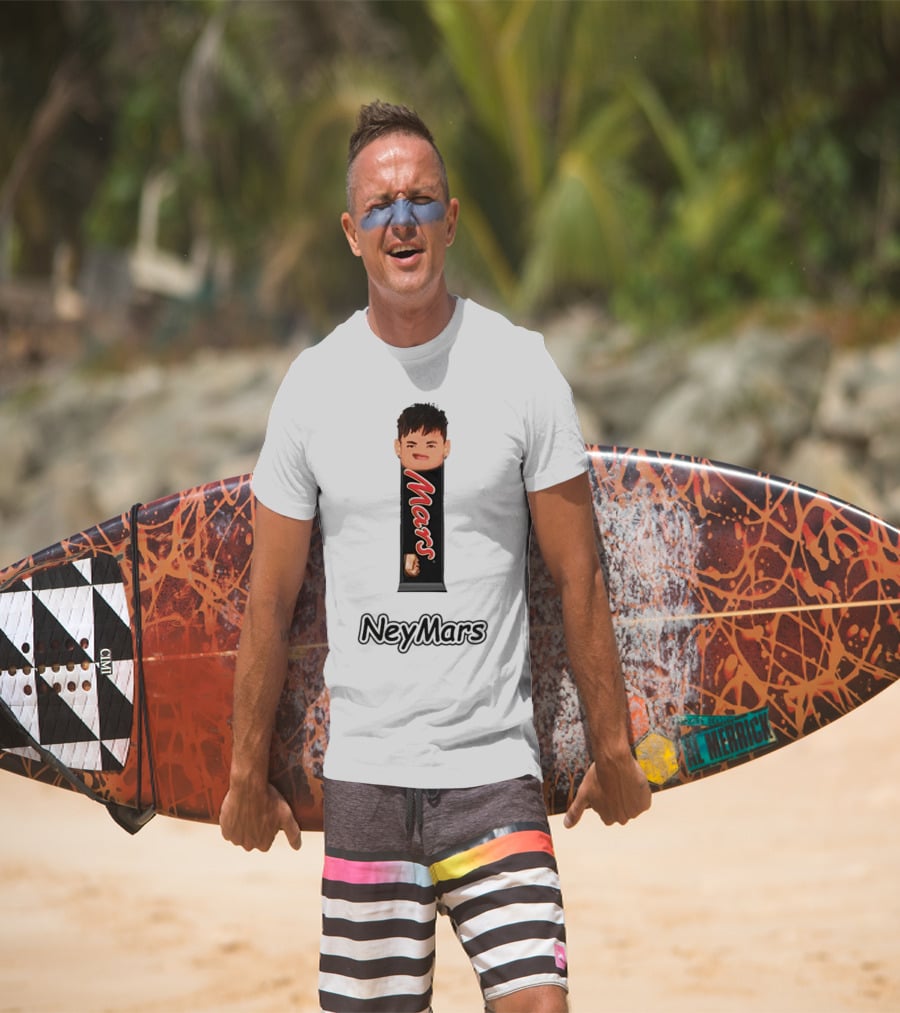 NeyMars Mars Candy Parody Football Star Mashup T-Shirt