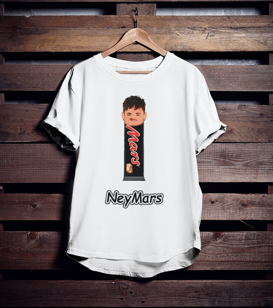 NeyMars Mars Candy Parody Football Star Mashup T-Shirt