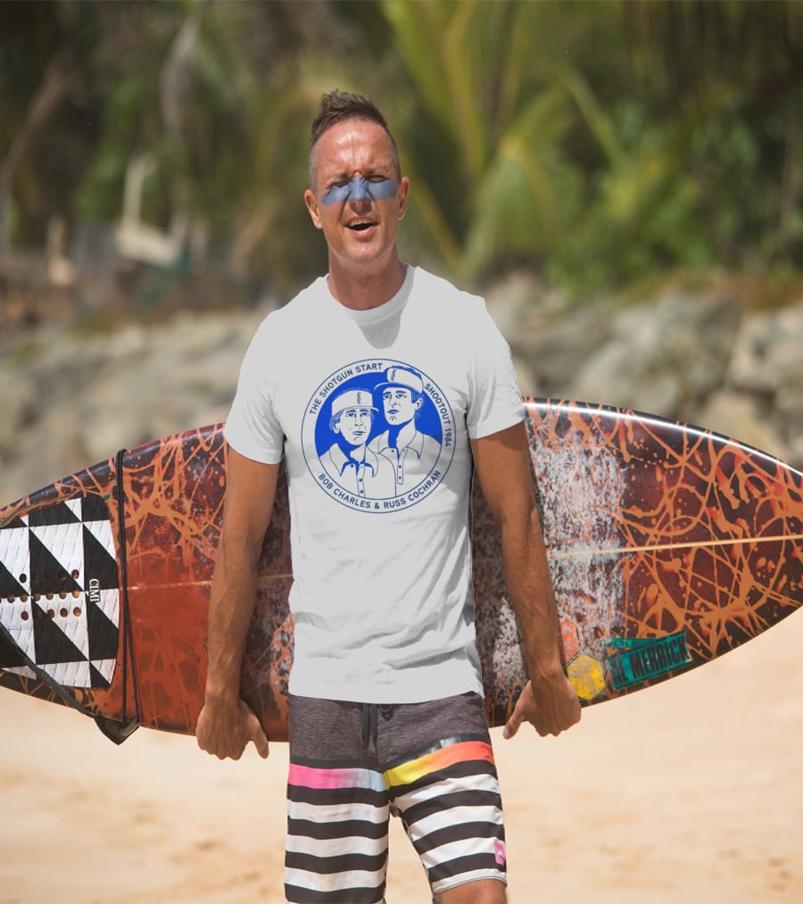 The Shotgun Start Shootout 1984 Bob Charles And Russ Cochran T-Shirt