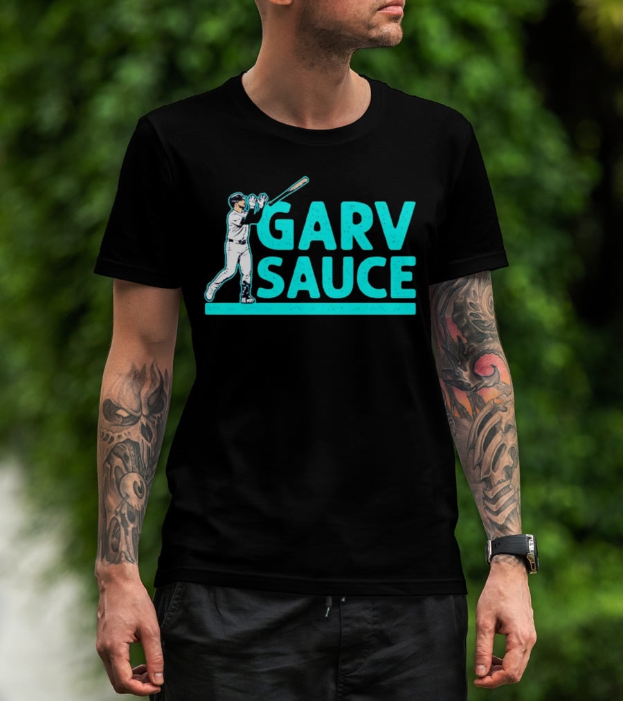 Garv Sauce Baseball Bat Toss T-Shirt