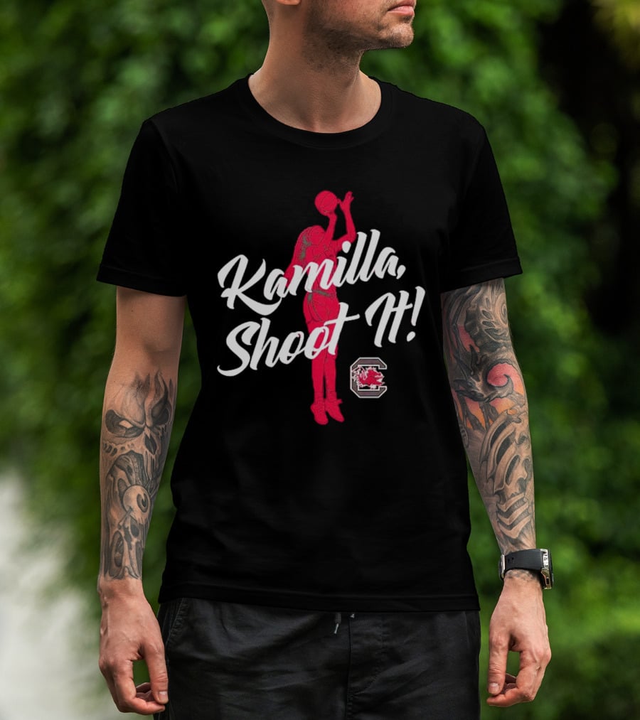 Kamilla Shoot It South Carolina Basketball Gamecocks T-Shirt