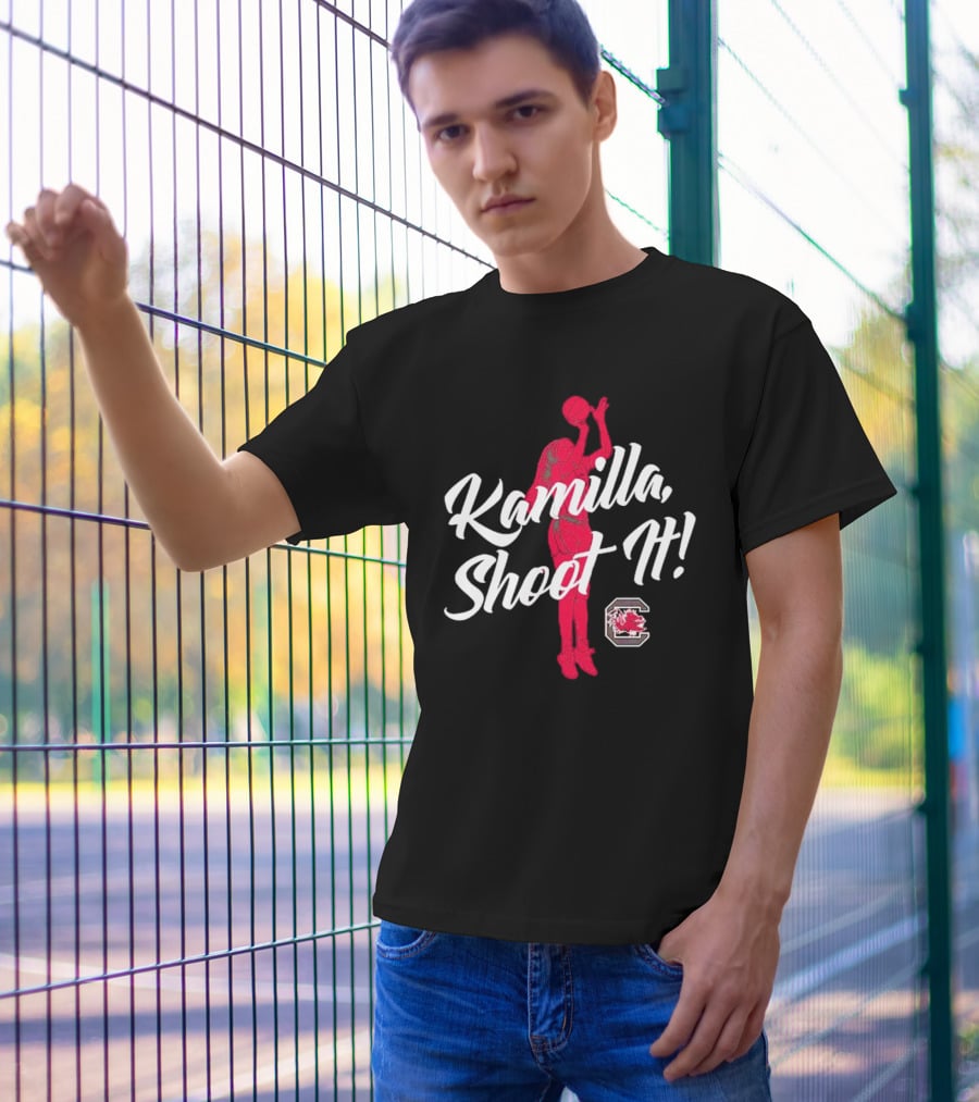 Kamilla Shoot It South Carolina Basketball Gamecocks T-Shirt