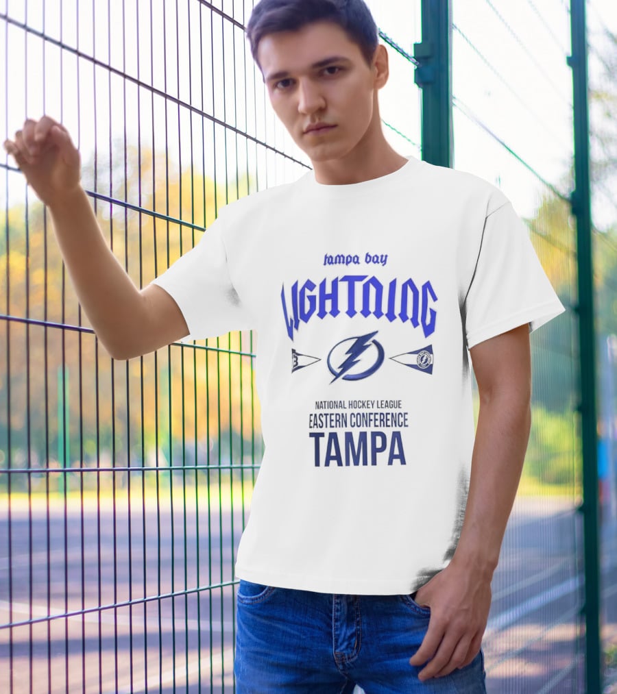 Tampa Bay Lightning National Hockey League Eastern Conference Tour T-Shirt