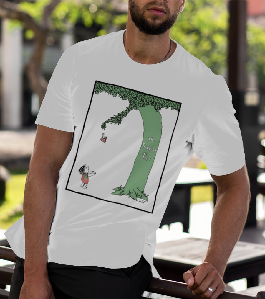 The Tripping Tree Heart Exchange Green Animation T-Shirt