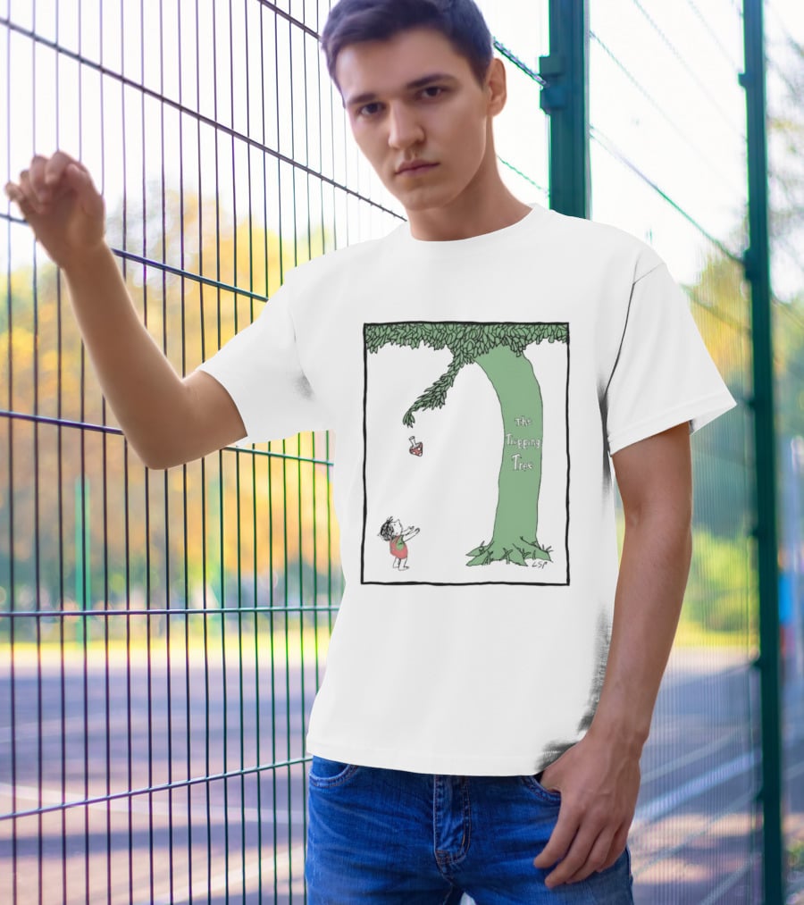 The Tripping Tree Heart Exchange Green Animation T-Shirt