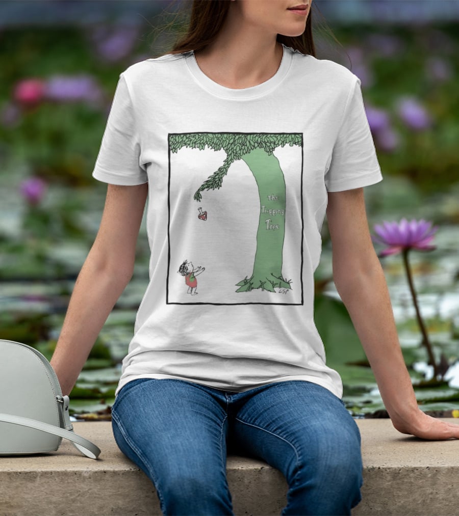 The Tripping Tree Heart Exchange Green Animation T-Shirt