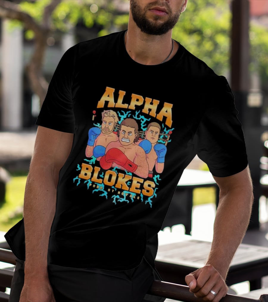 Alpha Blokes Podc St Royale Boxing Trio T-Shirt
