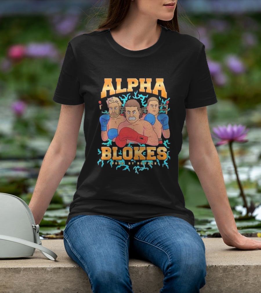Alpha Blokes Podc St Royale Boxing Trio T-Shirt