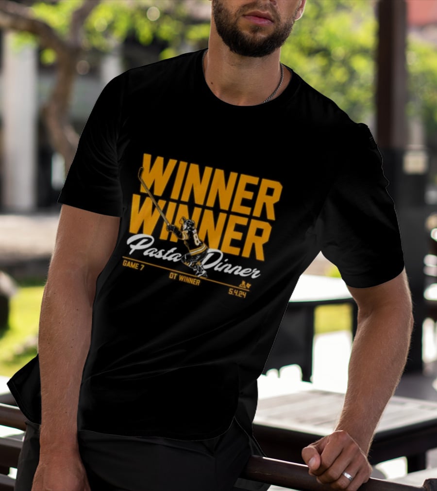 Winner Winner Pasta Dinner Game 7 OT Winner 5.4.24 T-Shirt
