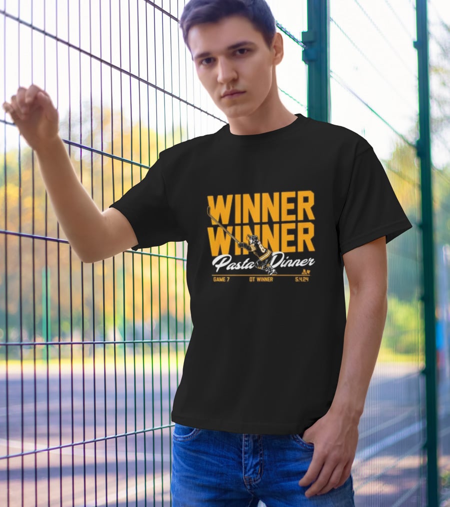 Winner Winner Pasta Dinner Game 7 OT Winner 5.4.24 T-Shirt