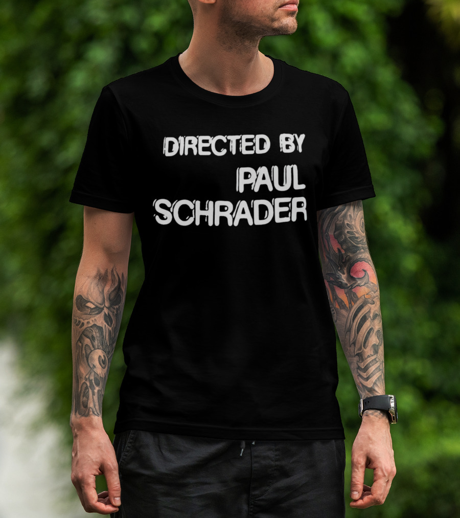 Directed By Paul Schrader Vintage T-Shirt