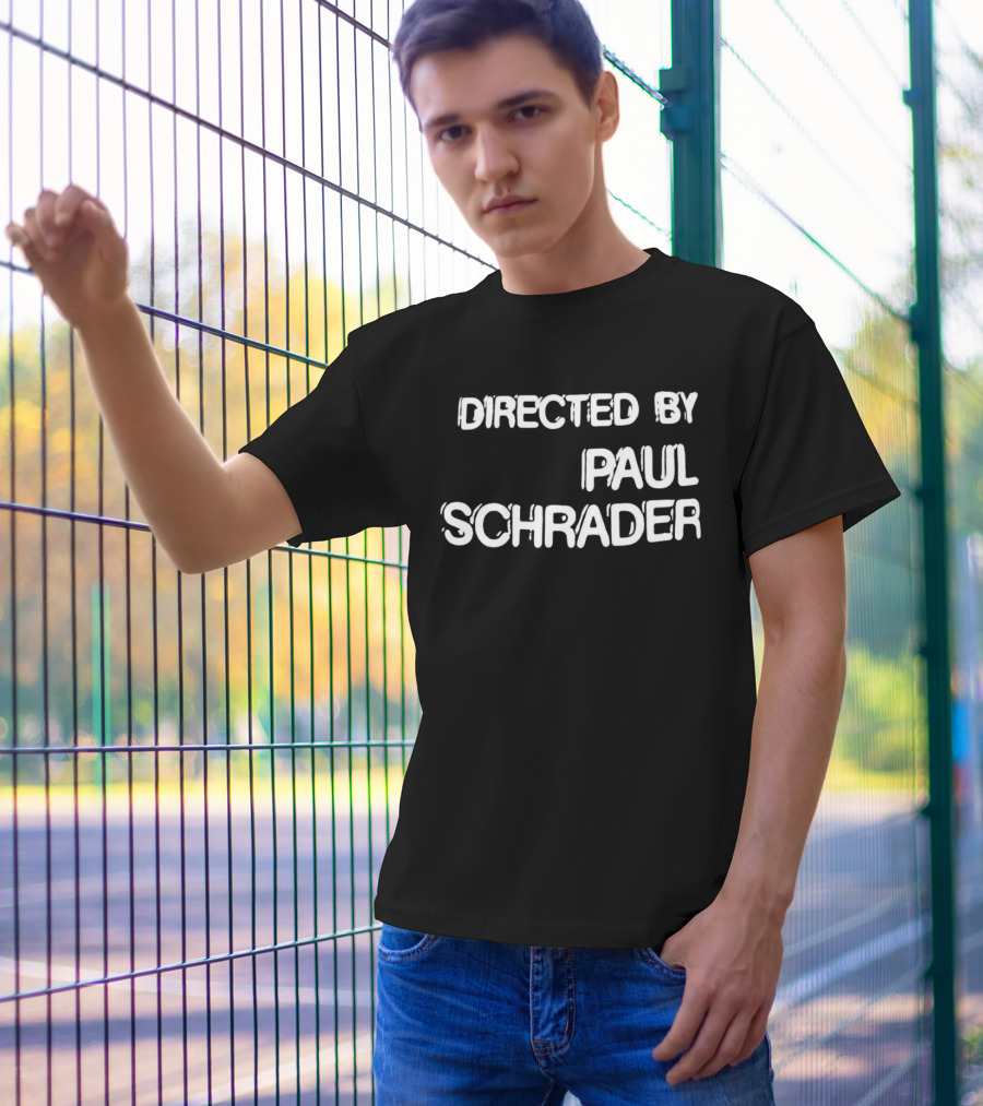 Directed By Paul Schrader Vintage T-Shirt