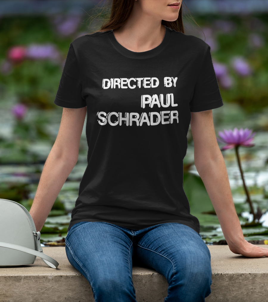 Directed By Paul Schrader Vintage T-Shirt