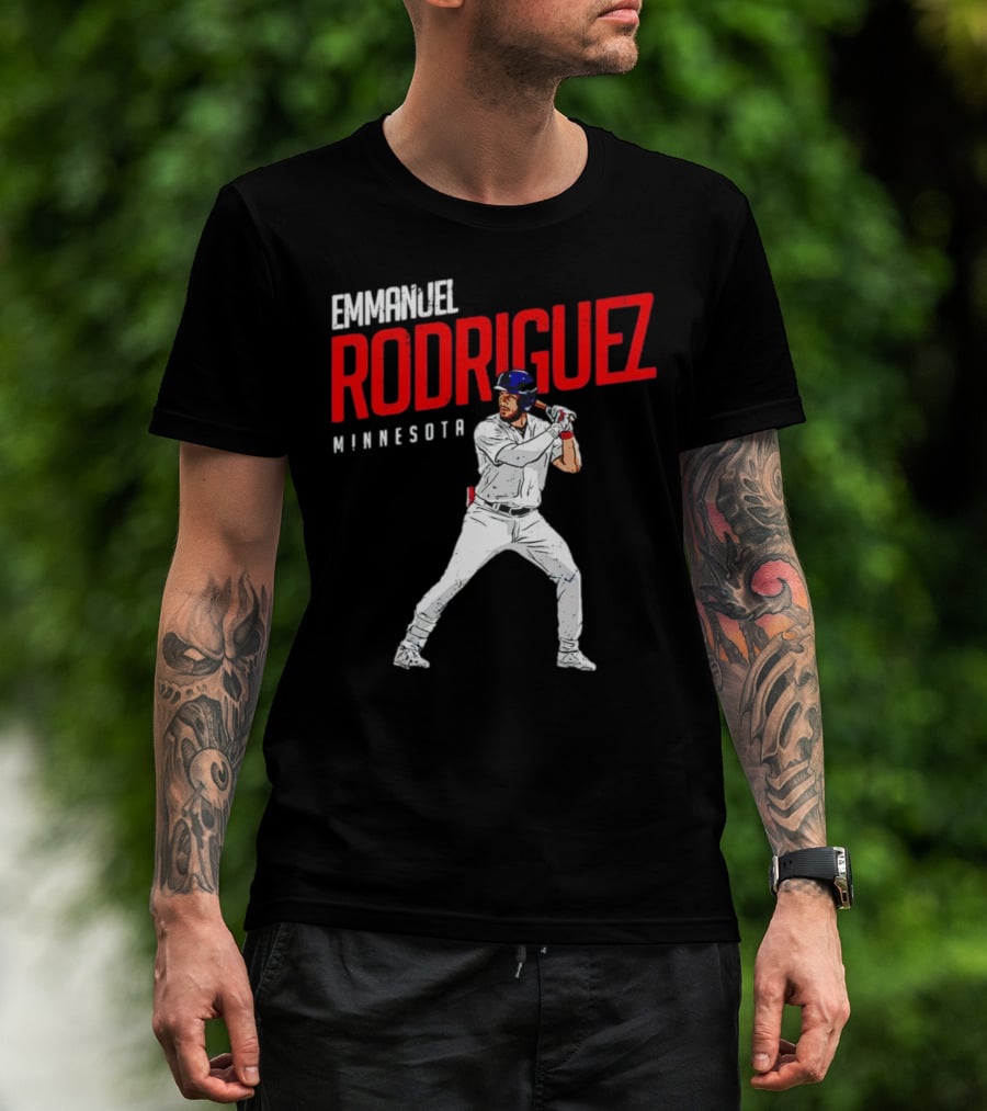 Emmanuel Rodriguez Minnesota Twins Baseball Player T-Shirt