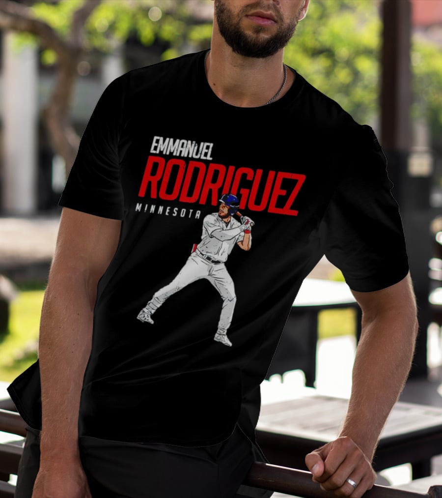Emmanuel Rodriguez Minnesota Twins Baseball Player T-Shirt