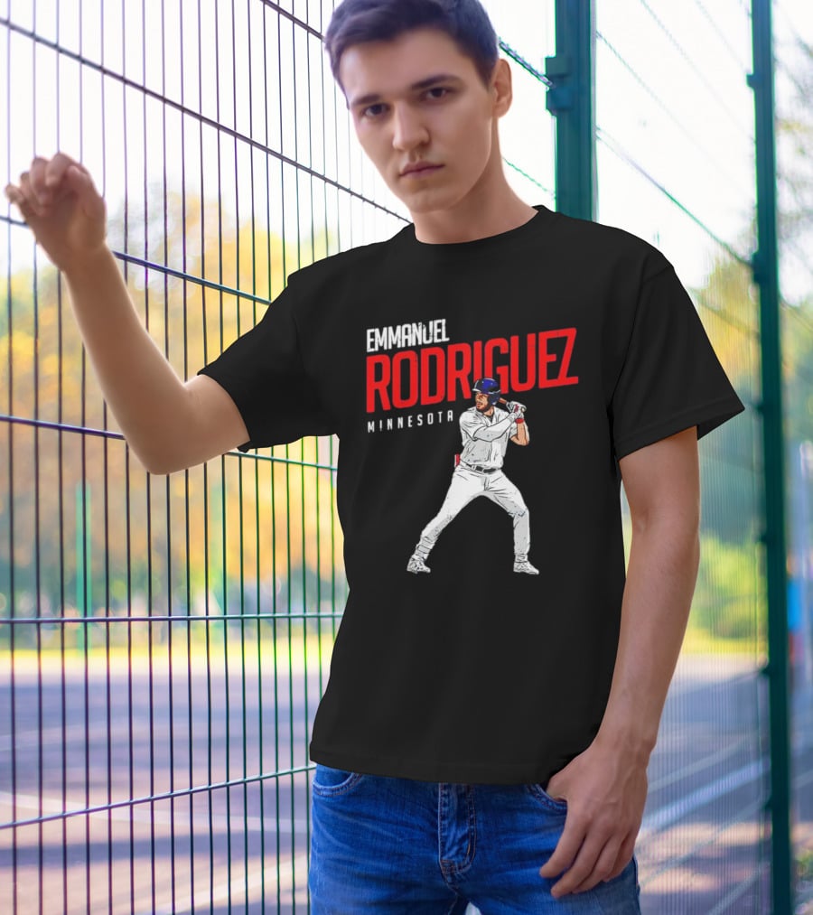 Emmanuel Rodriguez Minnesota Twins Baseball Player T-Shirt