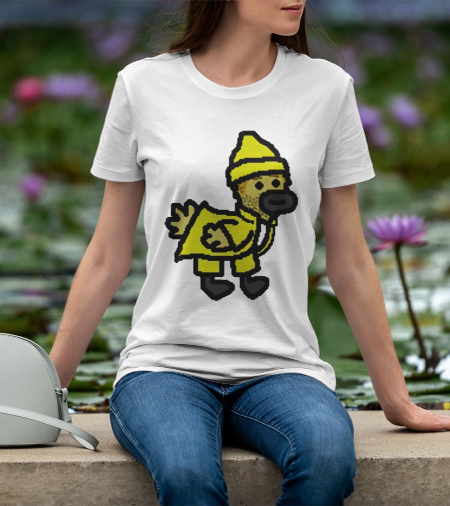 Fall Guy Gosling Bearded Yellow Raincoat Sprite T-Shirt