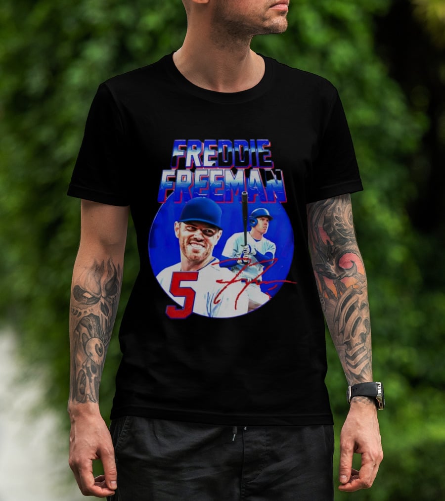 Freddie Freeman 5 Signature Series T-Shirt