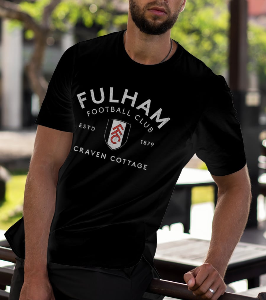 Fulham Football Club Estd 1879 Craven Cottage T-Shirt