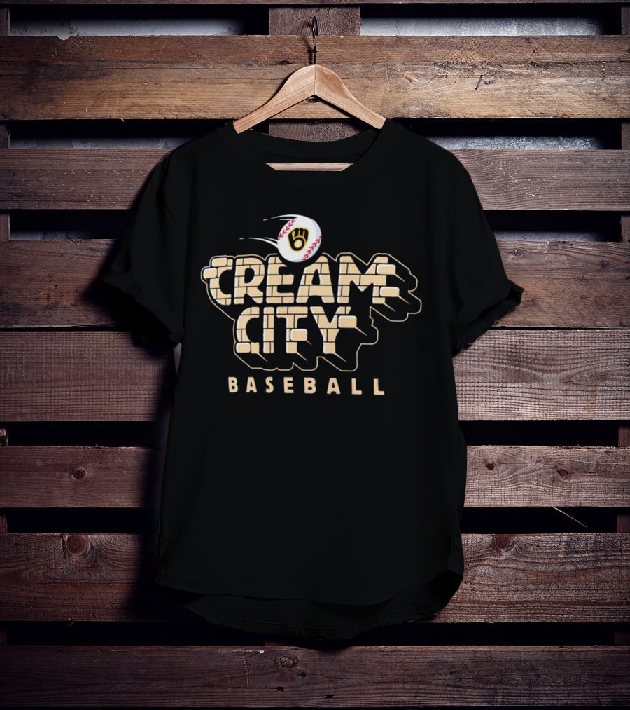 Milwaukee Brewers Cream City Baseball T-Shirt