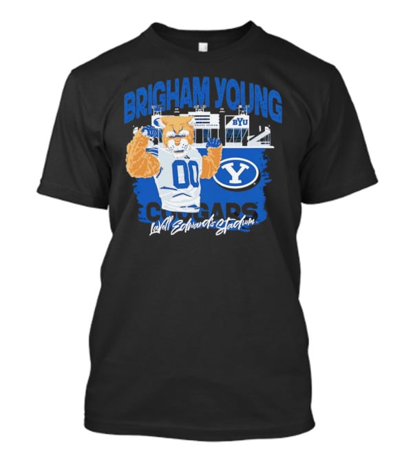 Brigham Young Cougars BYU Lavell Edwards Stadium T-Shirt