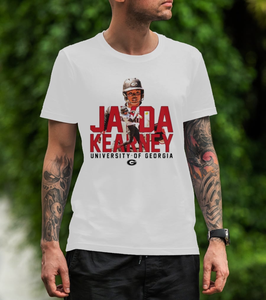 Jayda Kearney University Of Georgia Softball Player Collage T-Shirt