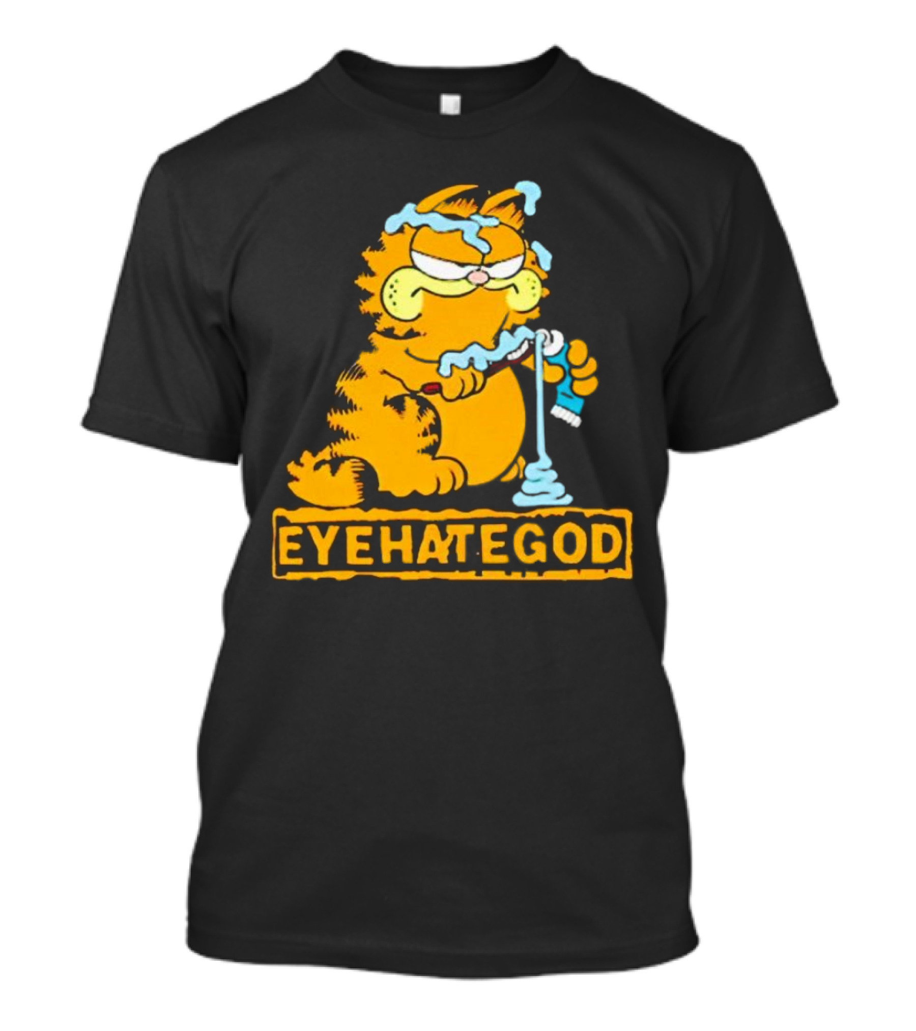 Eyehategod Garfield Toothpaste T-Shirt