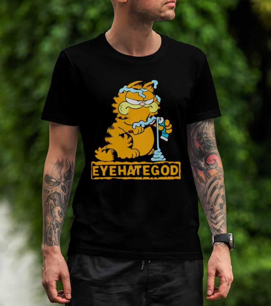 Eyehategod Garfield Toothpaste T-Shirt