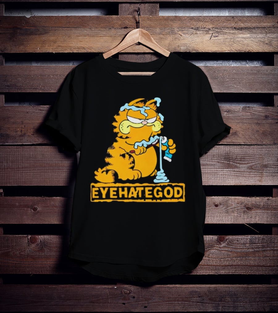 Eyehategod Garfield Toothpaste T-Shirt