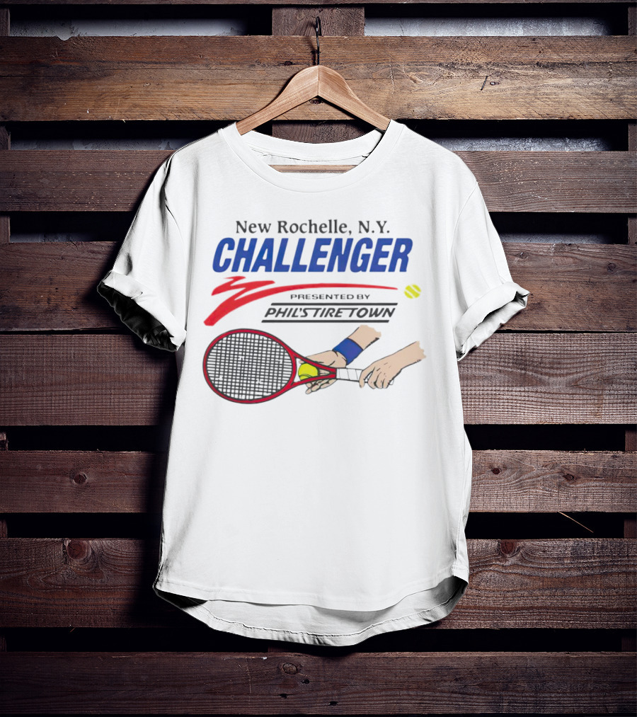 New Rochelle NY Challenger Tennis Tournament Presented By Philstiretown T-Shirt