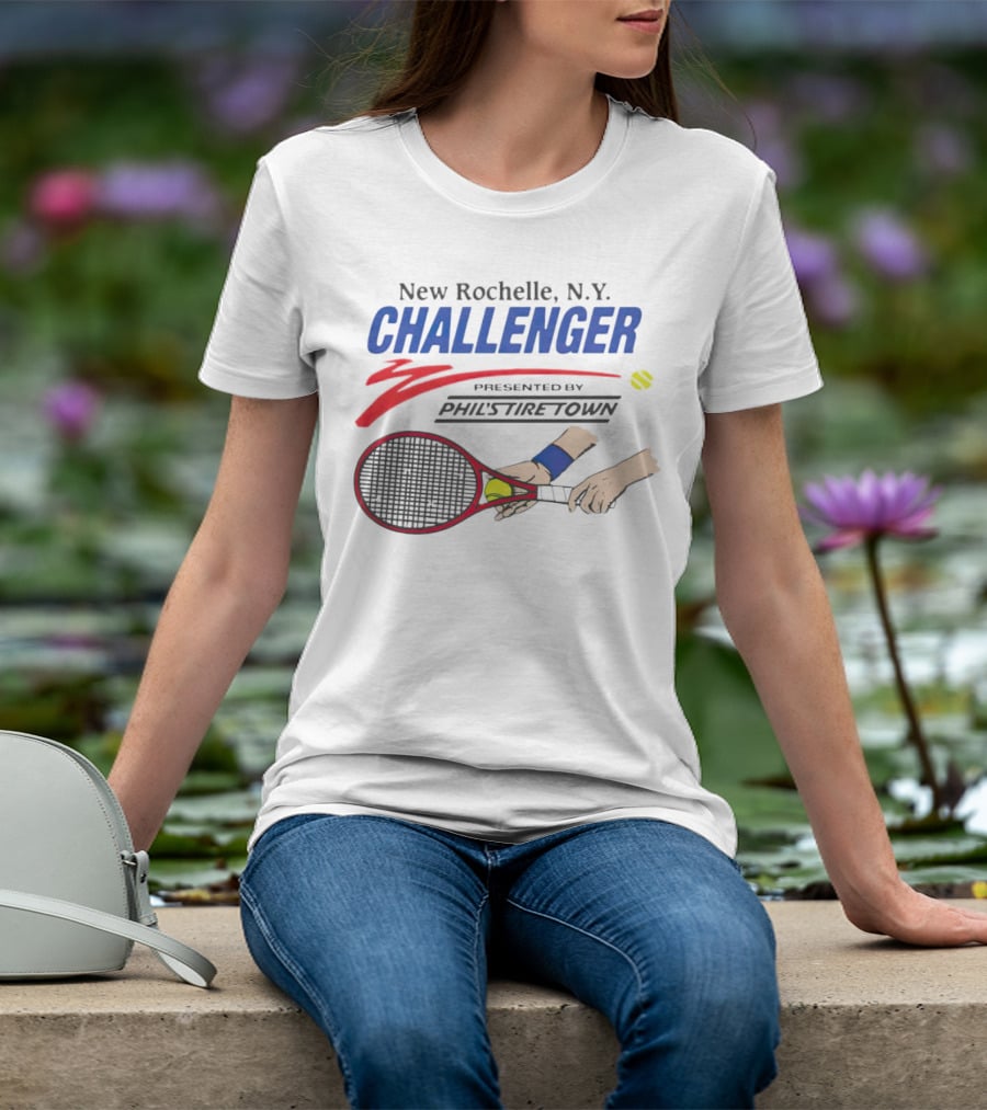 New Rochelle NY Challenger Tennis Tournament Presented By Philstiretown T-Shirt