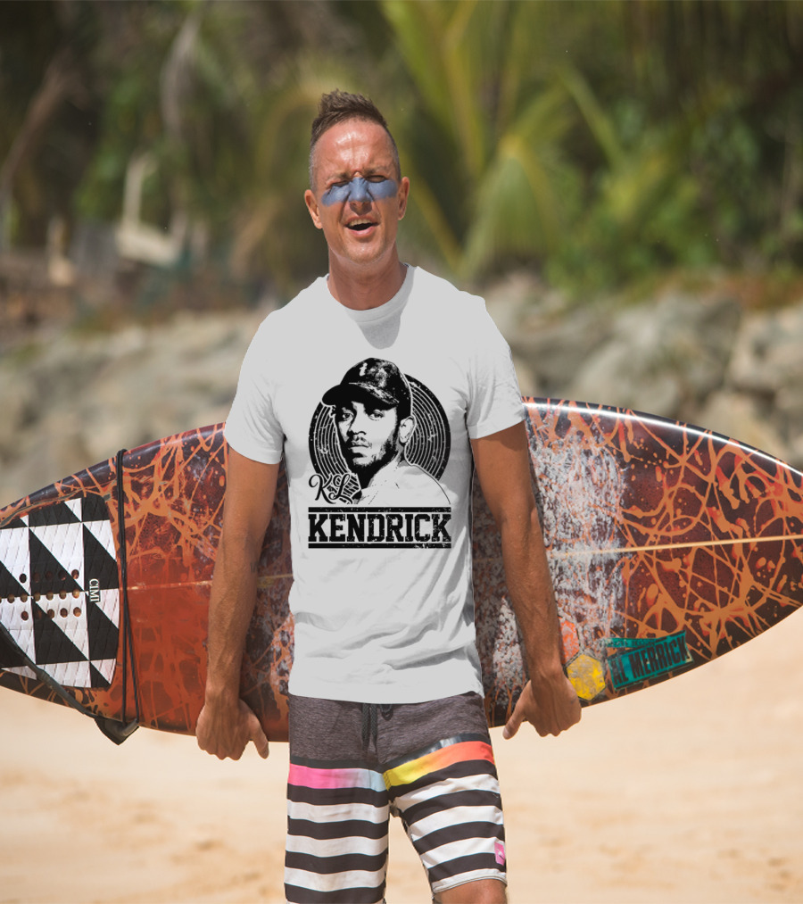 Kendrick Lamar KL Iconic Tribute Circular T-Shirt