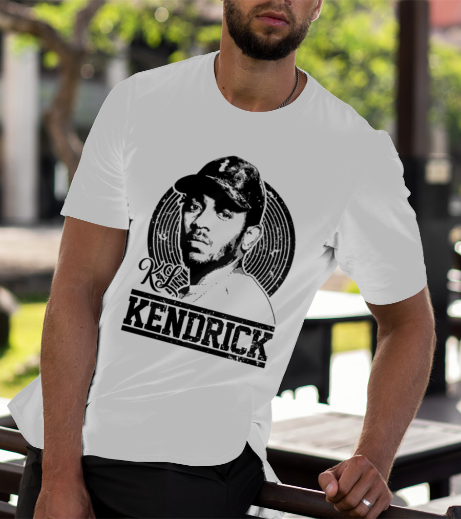 Kendrick Lamar KL Iconic Tribute Circular T-Shirt