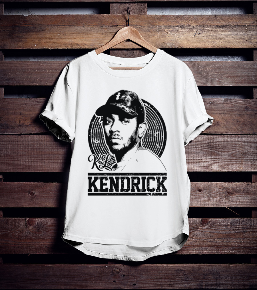 Kendrick Lamar KL Iconic Tribute Circular T-Shirt