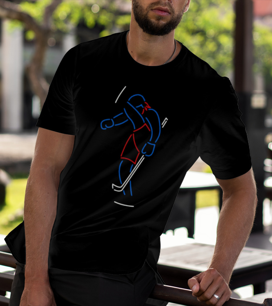 The Neon Bread Hockey Kick Man T-Shirt