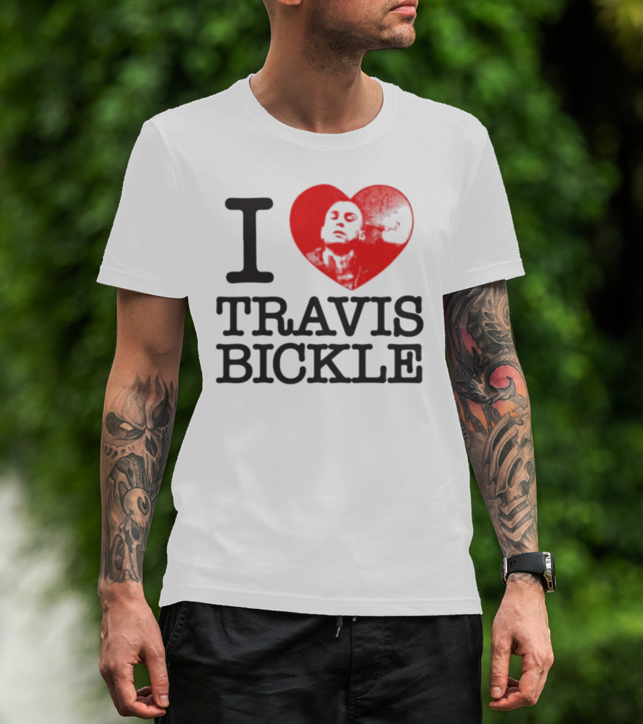 I Heart Travis Bickle Red Heart T-Shirt