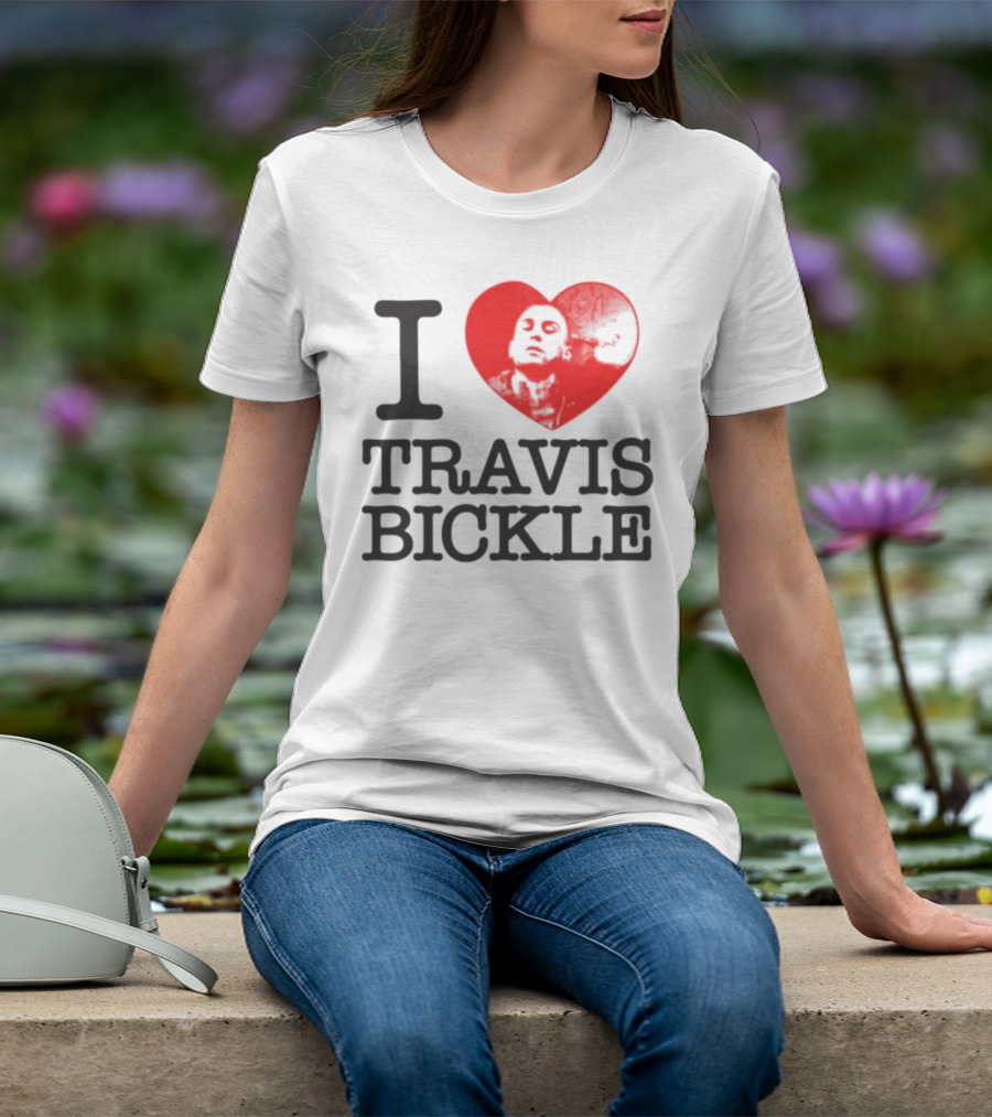 I Heart Travis Bickle Red Heart T-Shirt
