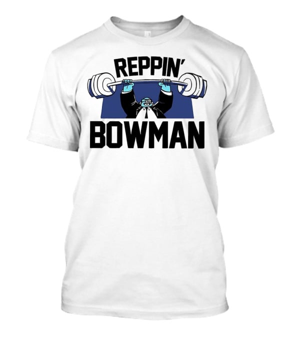 Reppin Bowman Fitness Lifting T-Shirt