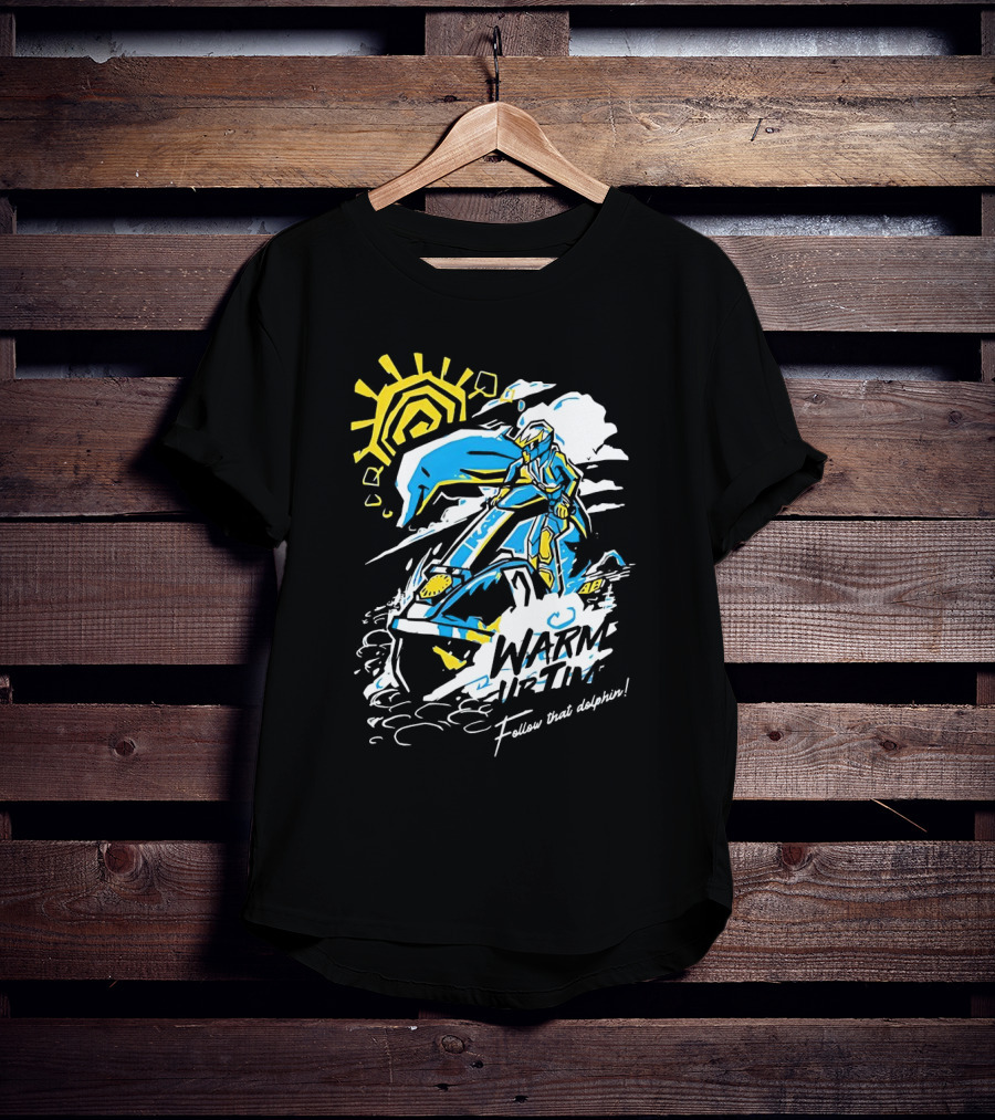 Warm Up Time Follow That Dolphin Wave Race 64 Sunburst Splash Adventure T-Shirt